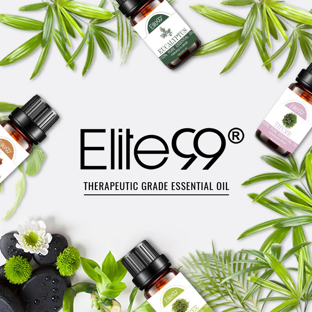 Elite99 эфирные масла лимона для увеличения энергии массажное масло для купания 10 мл Натуральное эфирное масло для ароматерапии диффузоры