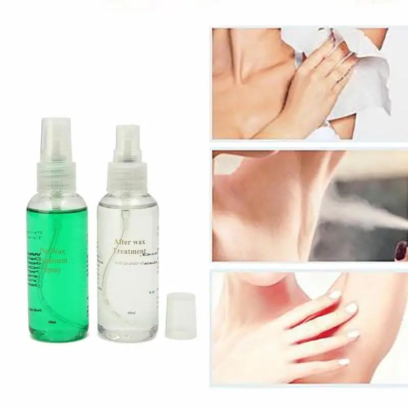 1 Green BottleUnisex спрей для безболезненного удаления волос на теле лечения воска