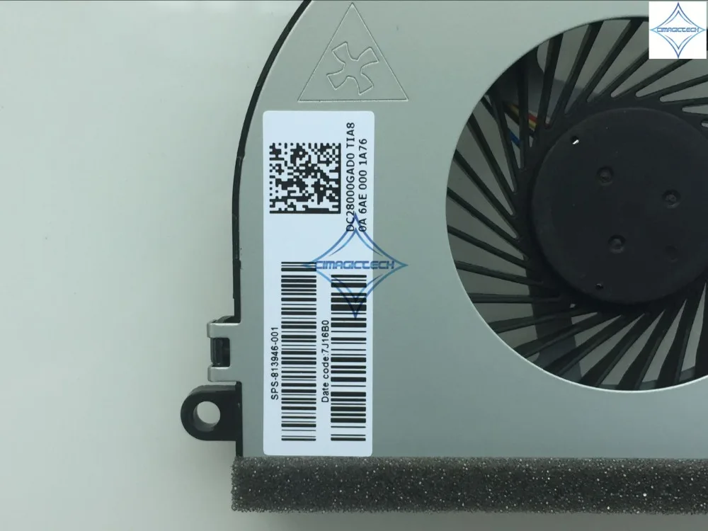 Оригинальный Новый охлаждающий вентилятор для ноутбука HP 15 AC A af 250 G4 255 G5 BS 813946 001