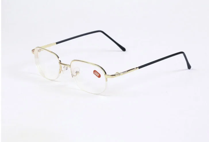 Очки для близорукости с полуметаллической оправой в коробке полимерные очки