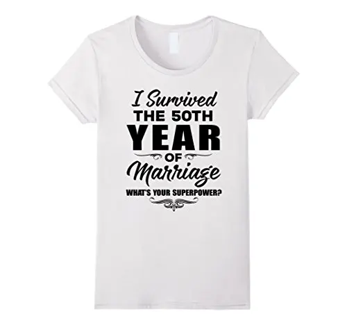 Футболка я пережила 50 годовщина свадьбы подарок идеи мультяшный персонаж