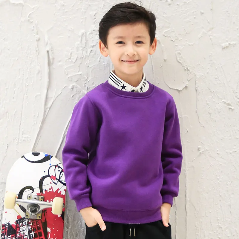 Черный Pioneer Kids/ г., 6 цветов, Детские однотонные толстовки и свитера для мальчиков Одежда для мальчиков повседневные хлопковые толстовки с капюшоном - Цвет: Черный