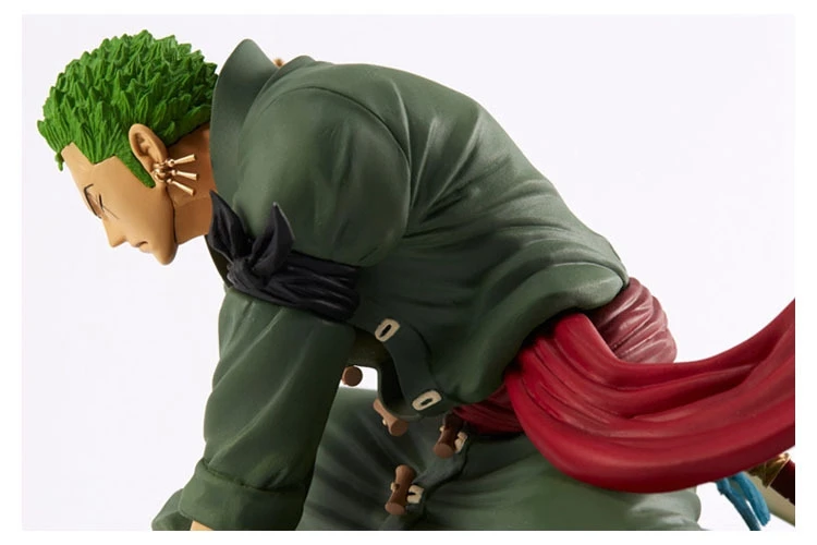 1 шт. решающая версия битвы аниме ророноа Зоро ПВХ фигурка меч катана игрушка 14 см