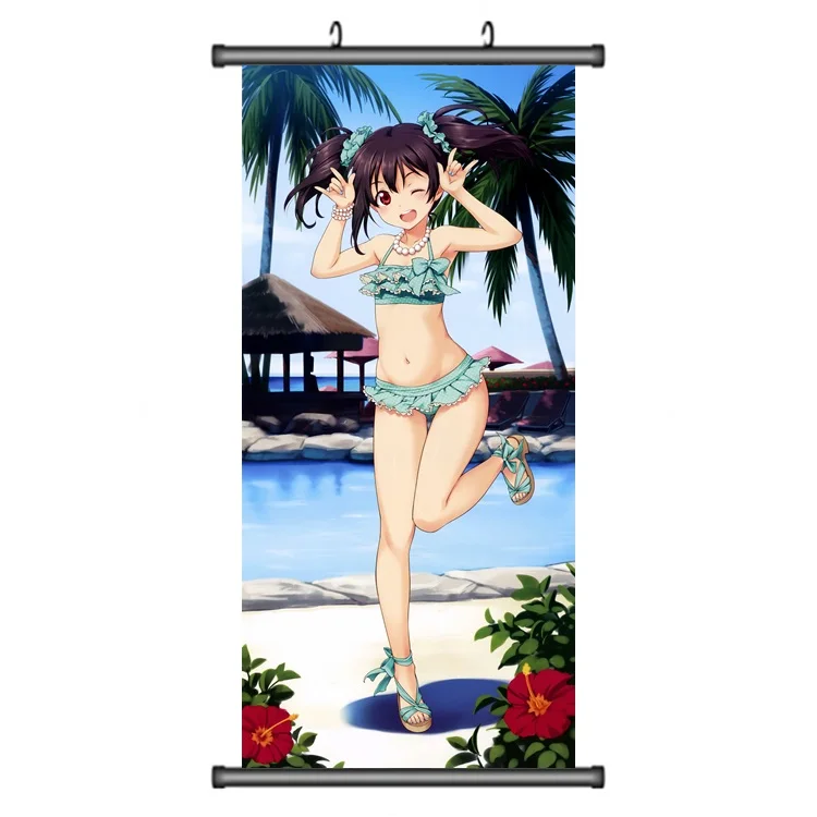 45X95 см Love Live! Школьный идол проект Нико Ядзава мультфильм аниме Искусство