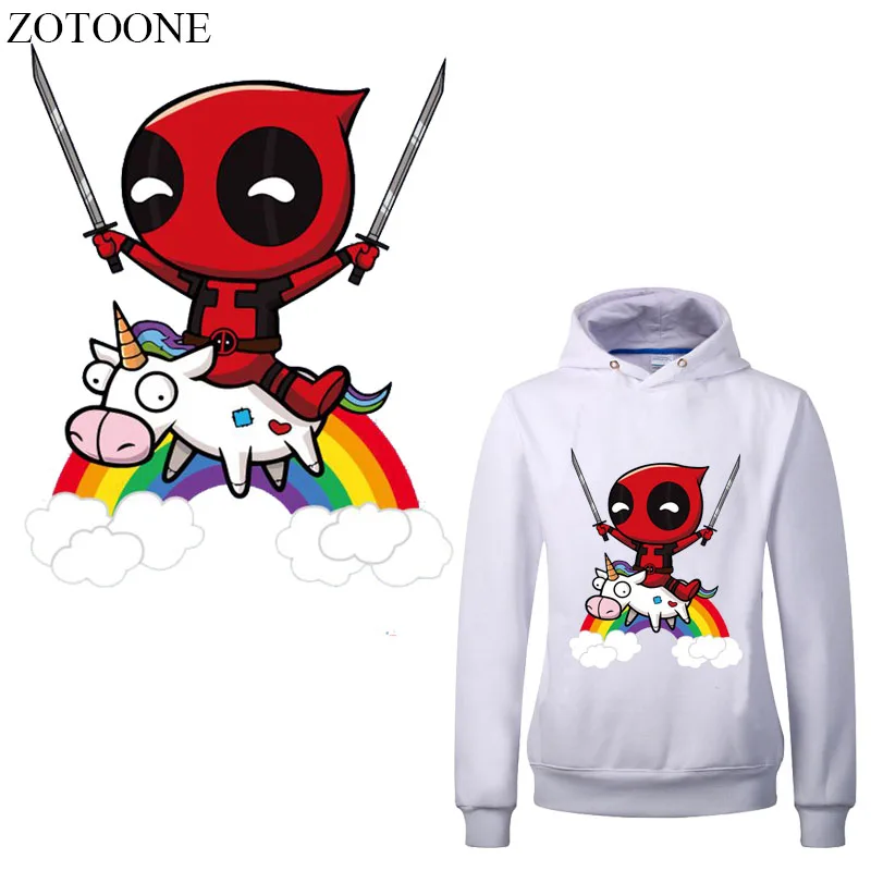 ZOTOONE мультяшное оформление наклейки из железа на одежду теплопередающие аппликации сделай сам украшение