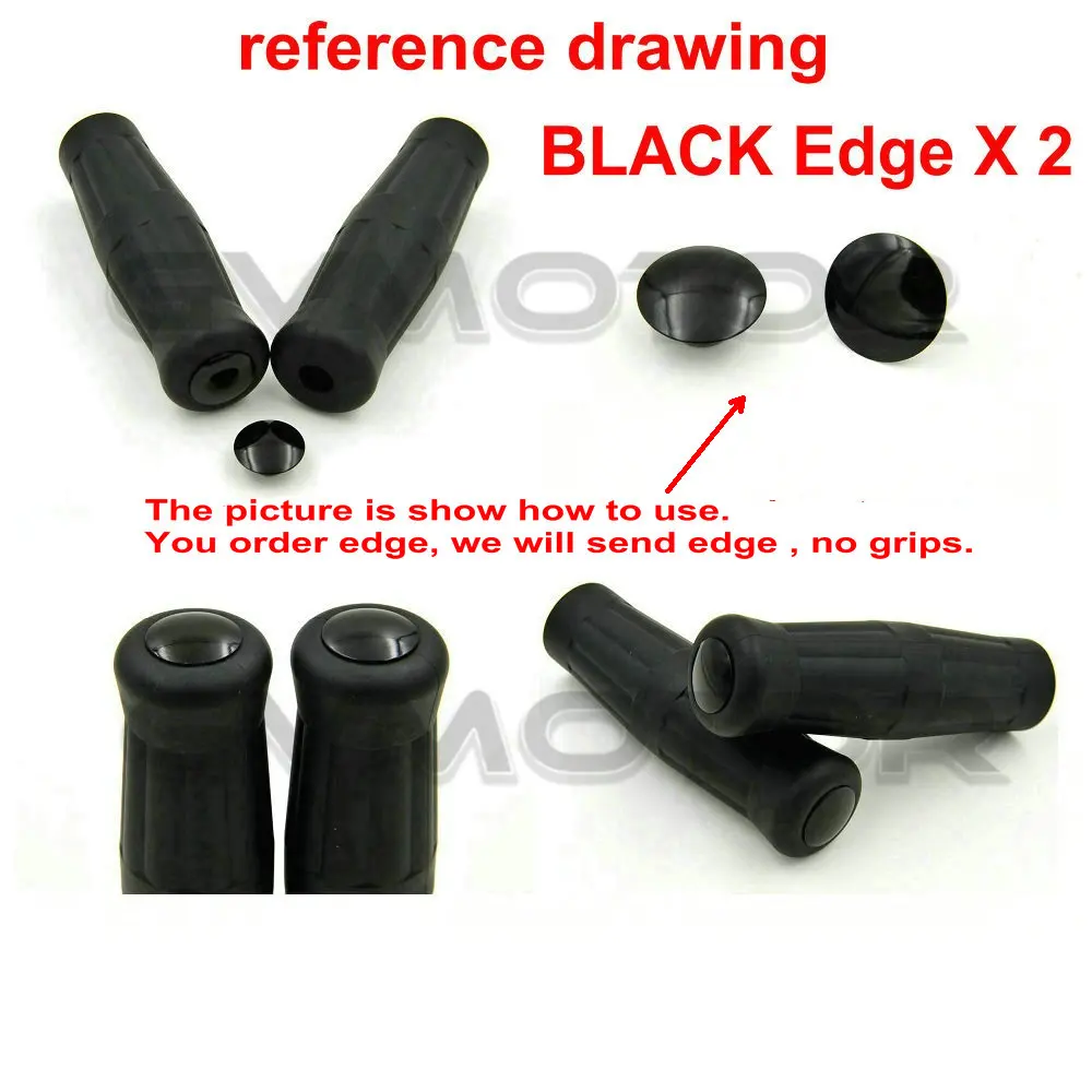 Винтажные ручки для мотоциклов и кафе с резиновой ручкой 7/8 &quot 22 мм CG125 CB400 HONDA KAWASAKI