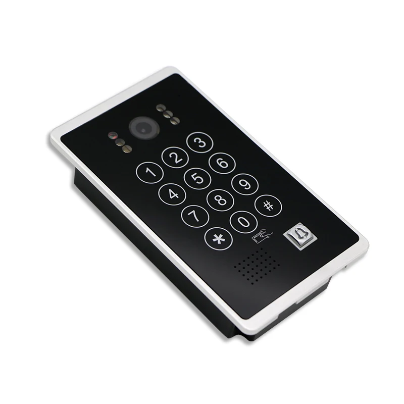 Free Shipping 1.0MP 720P AHD 7" Video Door Phone Intercom Record Screen Keypad RFID Unlock Camera Electric Magnetic Lock |