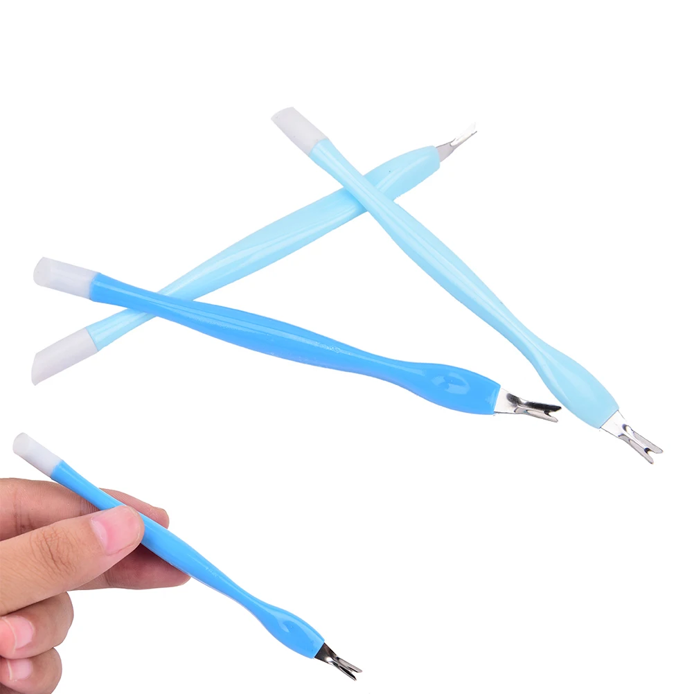 1 шт. 2 способа маникюр ногтей инструменты для чистые ногти удаляет мертвую кожу