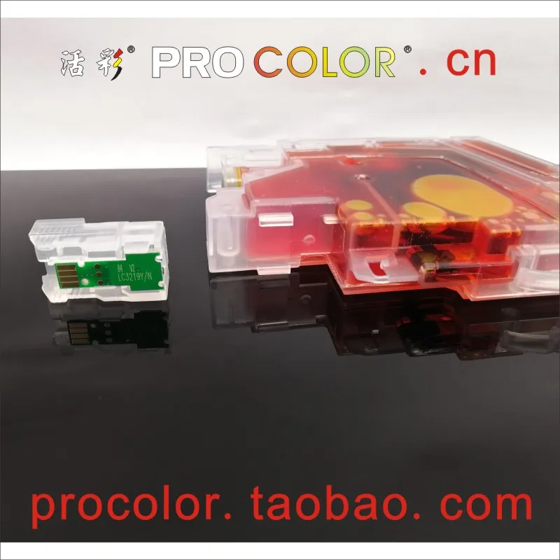 Чернильный картридж LC3619 XXL LC3617 Одноразовый чип для принтера BROTHER MFC J3930DW печати на