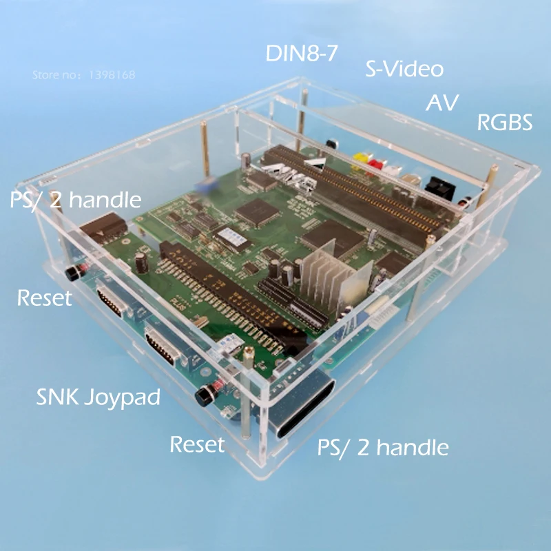 JAMMA CBOX MVS SNK NEOGEO MVS-1C в дБ 15P для PS1/2 контроллера SNK Joypad AV RGBs выход NEOGEO SNK 161 в 1/картридж