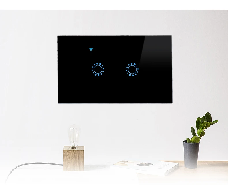 США/AU Стандартный 1/2/3 с Alexa Google Wi-Fi настенный сенсорный переключатель интеллектуальная Автоматизация дома дистанционного Управление таймер IFTTT