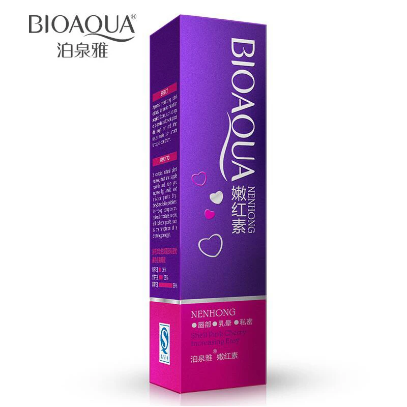 Гель BIOAQUA для отбеливания губ Ареола половые губы соска нежный розовый крем для ухода за кожей тела девушка личные части подмышек Отбеливание подмышки