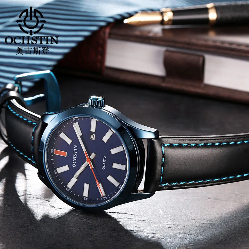 

Top Brand Luxury Mens Watches Sport Waterproof Quartz Watch Men Army Military Leather Wristwatches Male Clock Relogio Masculino
