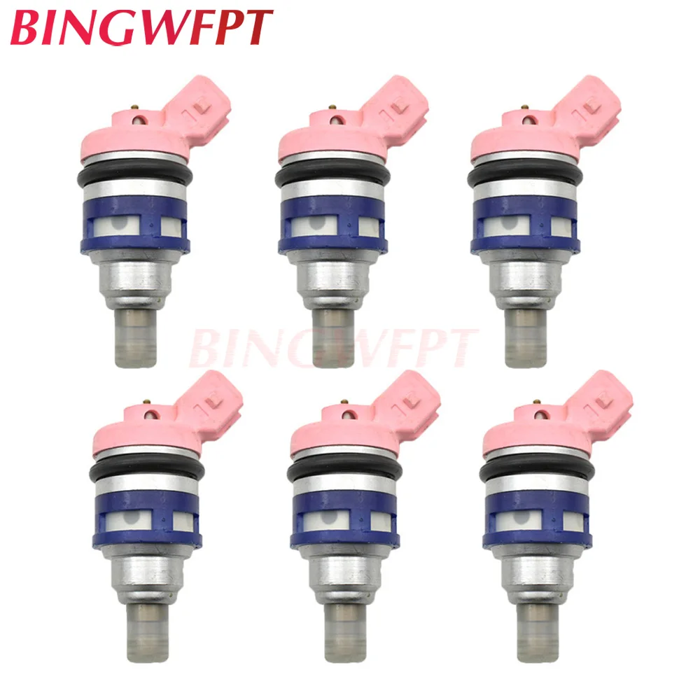 6 шт. Топливные форсунки 1660085E06 1660021V02 1660085E01 для Nissan Maxima II (J30) 3 0 i Saloon 1988-1994 |