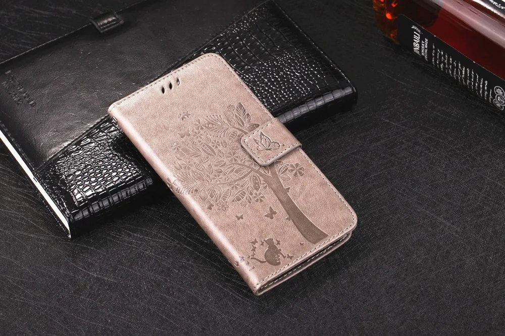 Чехол-бумажник из искусственной кожи чехол для телефона чехол для samsung Galaxy J4 J6 A6 A7 A9 A8 плюс A3 A5 J1 J3 J5 J7 Стенд сумки