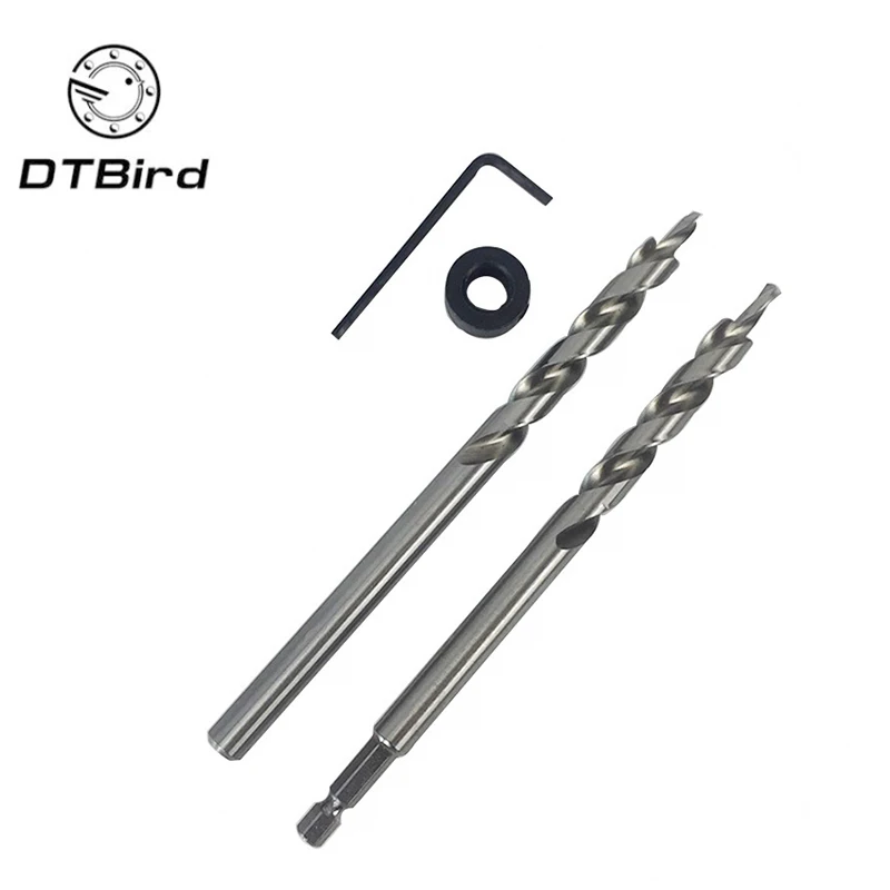 1/4 &quotшестигранный твист Шаг сверло 3/8&quot (9 5 мм) шестигранный гаечный ключ