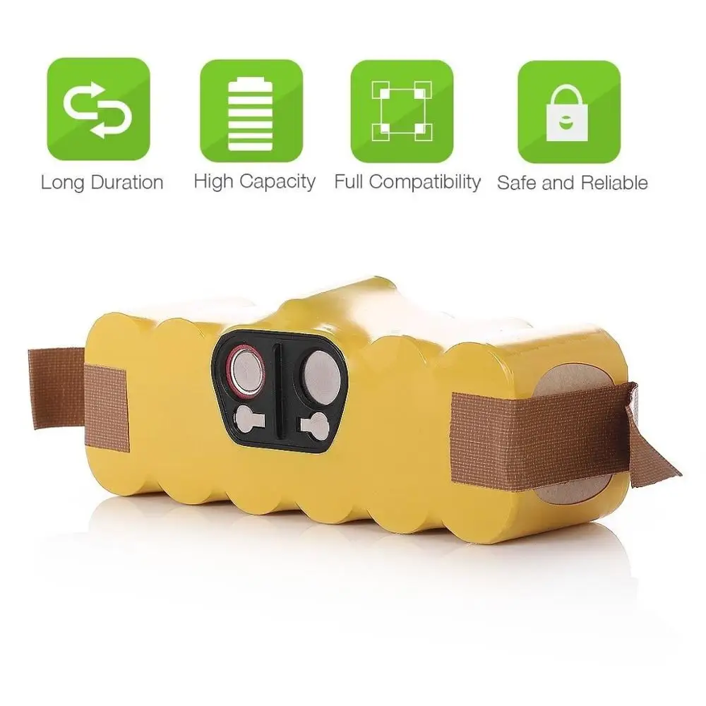 MP 3500 мАч Замена Батарея для iRobot R3 500 600 700 800 900 Series 3.5Ah 14 4 В Advanced Мощность Системы NiMH