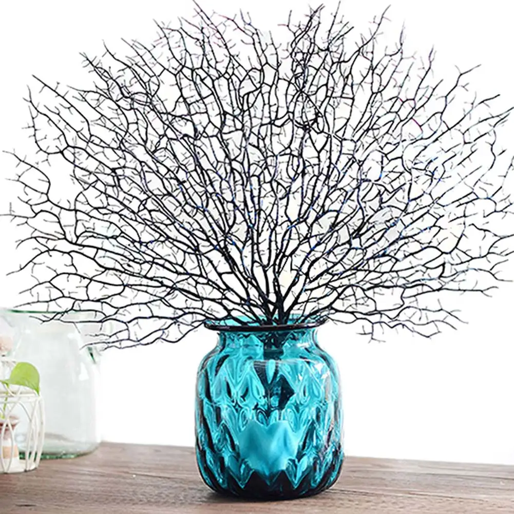 Artificial Coral Branch Fake Tree Branches Dried Plants White Plant Home Wedding Decoration TT-best | Дом и сад
