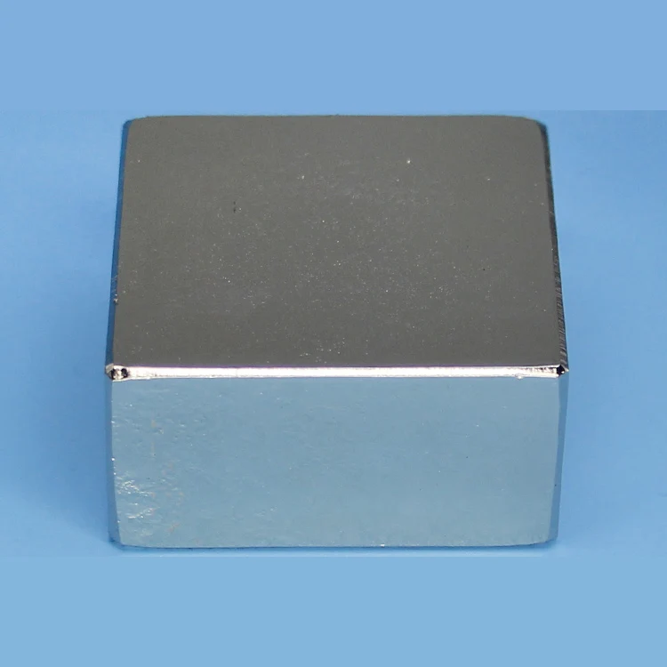 block 40x40x20mm rare earth Magnet N50 N52 Neodymium Magnets surface plated nickle 40*40*20MM |
