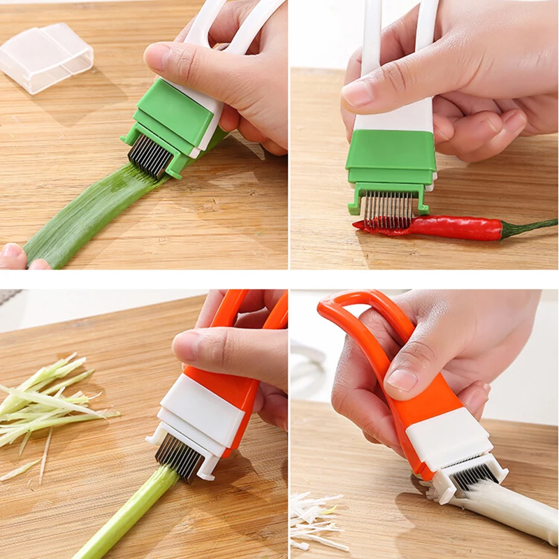Зеленый лук Терка измельченный Нож Чеснок измельчитель дробилка Резак для