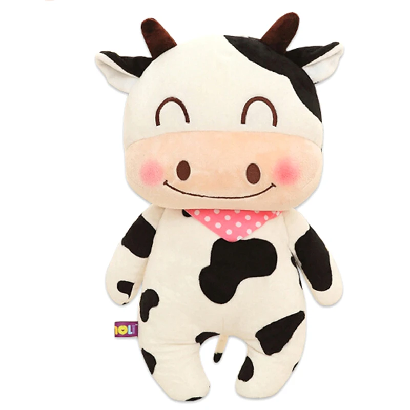 Милая корова чучела кукла детский подарок Новое поступление 1 шт kawaii животных