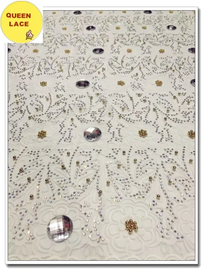 Низкая цена фиолетовый цвет полиэстер Нигерия тюль кружевная ткань французская