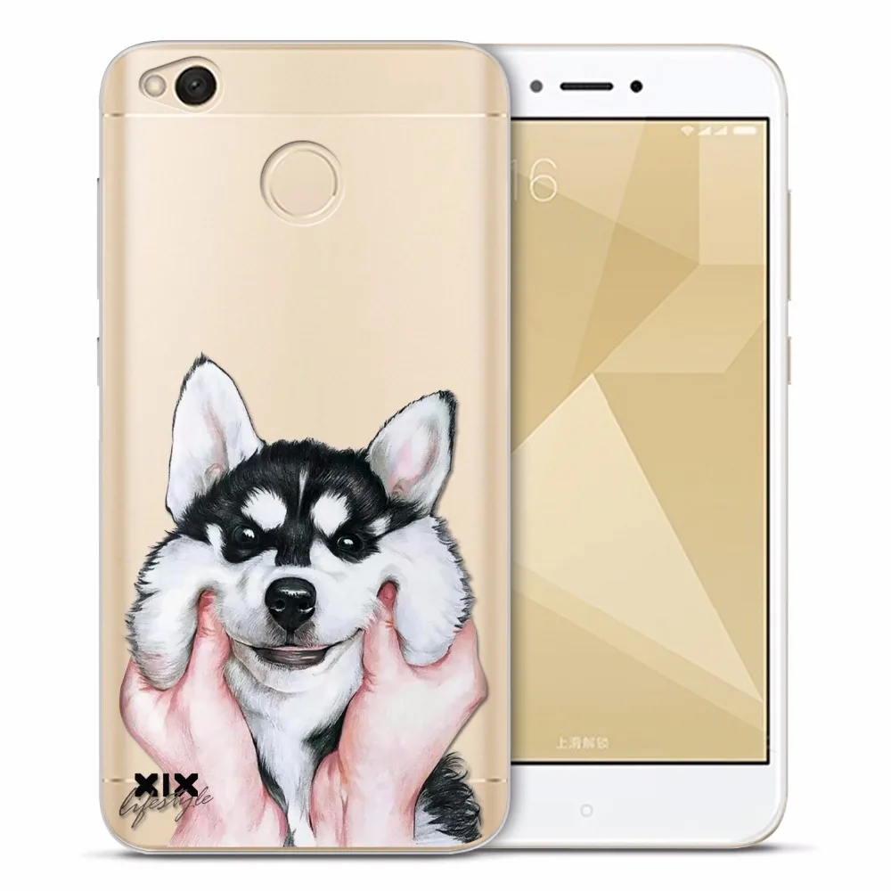 Мягкий чехол из ТПУ для Xiaomi Redmi Note 7 с милыми собаками 5 2019 4 4X Plus 5A 6 6A Pro чехол|case for