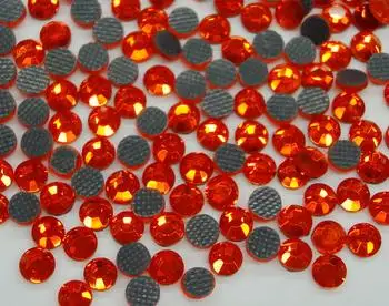 

1440pc/lot Orange COlor Rhinestones motif iron on rhinestone transfer design hot fix hot fix rhinestone transfer