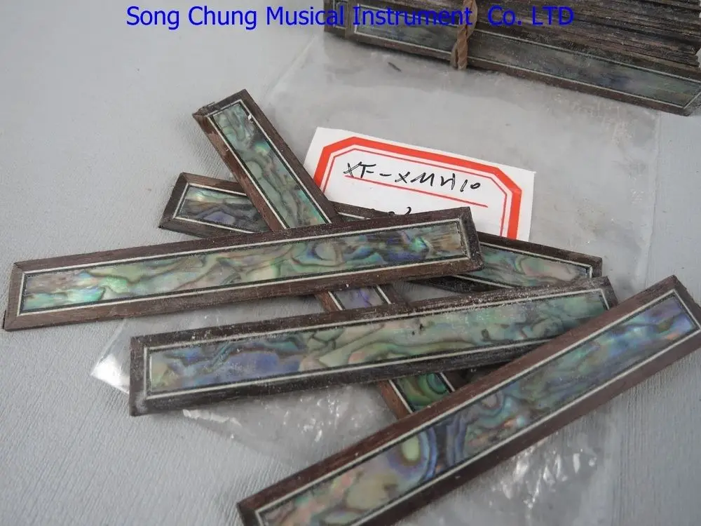 

5pcs Nice Classical Guitar bridge tie blocks inlay Shell XMH-10
