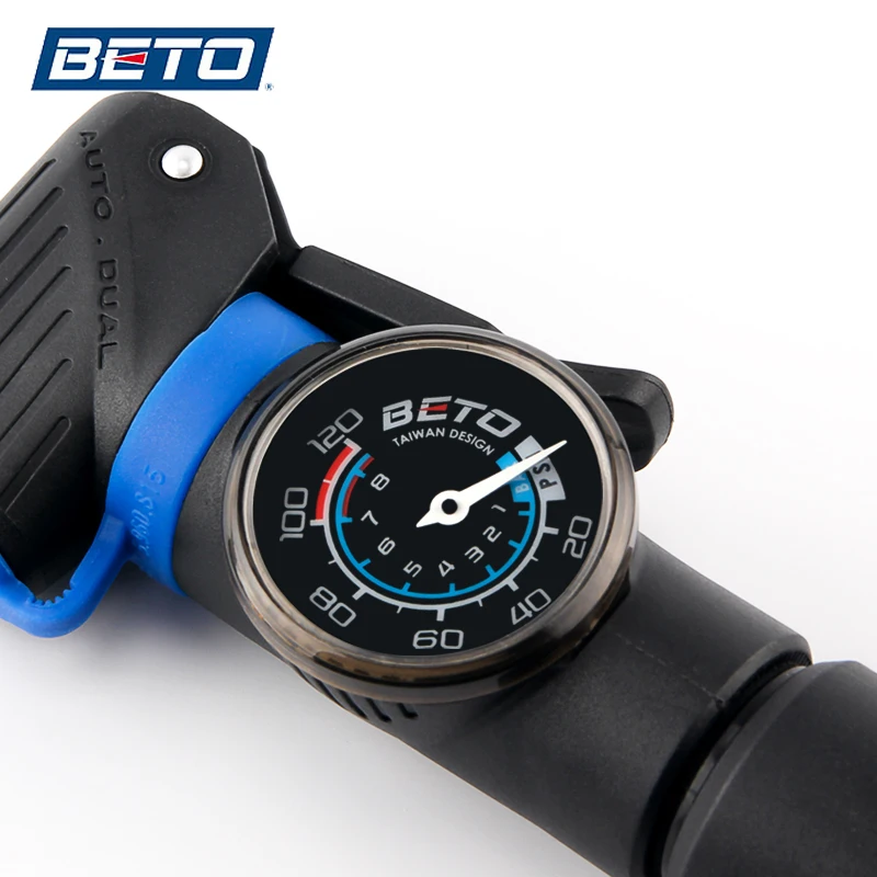 Beto велосипедный насос 120psi большого калибра дорожный горный велосипедные насосы
