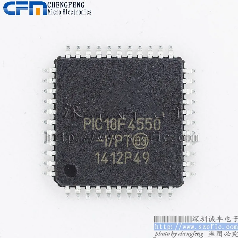 Модуль PIC18F4550 I/PT 18F4550 Оригинал аутентичный и Новый Бесплатная доставка|module|pt |