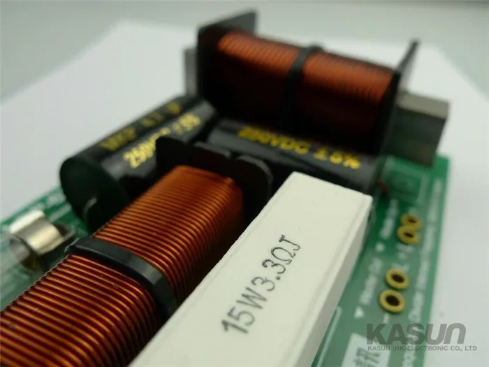 1 шт. 3-полосный кроссовер с делителем частоты LOP-670C твитер двойной НЧ-динамик для