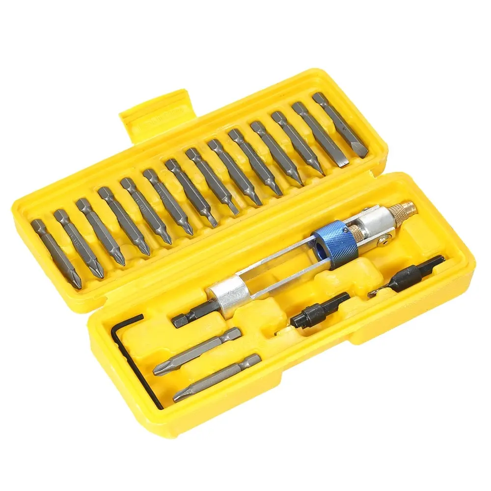 

20Pcs Screwdriver Drill Bit Double Drill Driver Screw Driver Bits for Electric dill High Speed Steel Power Tools Accessory