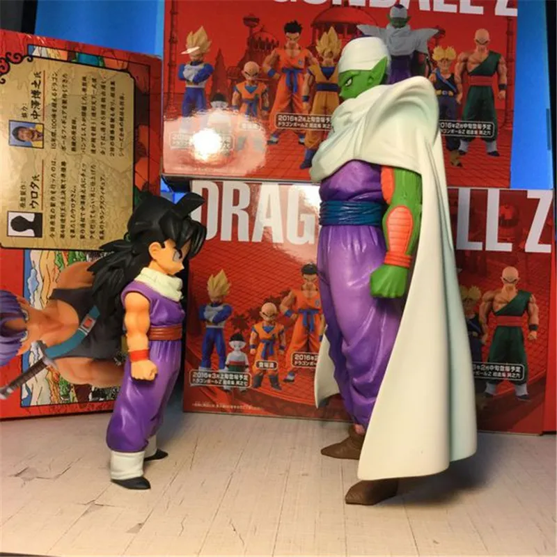 Dragon Ball Z Piccolo против Гоку прыжки битвы Cloakd Ver. Bick кисть Гоку Saiyan ПВХ Рисунок DBZ Коллекция Модель 25 см