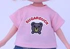 1 Pink T-shirt 1 шт. ручная работа Holala кукла футболка брюки Outifts для Blyth, средний Blyth, 1/8 BJD, 1/6 BJD, Ixdoll, ob11 аксессуары для одежды - Цвет: 1 Pink T-shirt