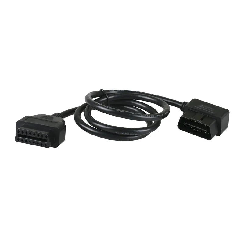 Высокое качество! 100 см OBDII OBD2 16pin мужчин и женщин удлинитель шнура адаптер
