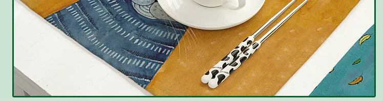 42x32cm placemat for dining table Cute Cat Cartoon Animal Coaster Creative Printed Heat-resistant Kitchen Dining Accessories