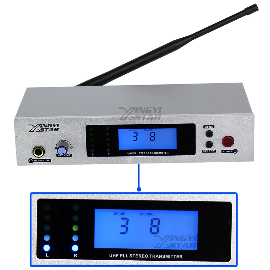 Беспроводная система для наблюдения за ушами профессиональная сценическая