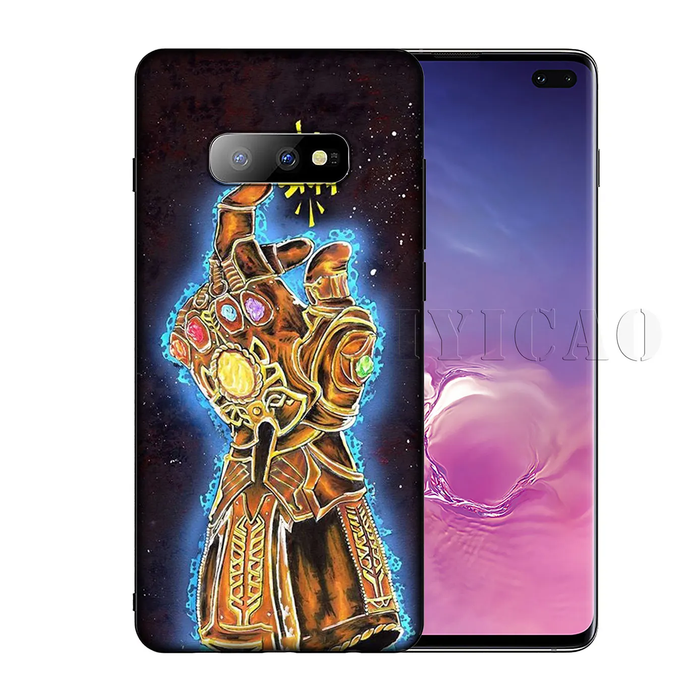 IYICAO аниме MARVEL Мстители Мягкий силиконовый чехол для телефона Samsung Galaxy S20 Ultra S10 Lite S9