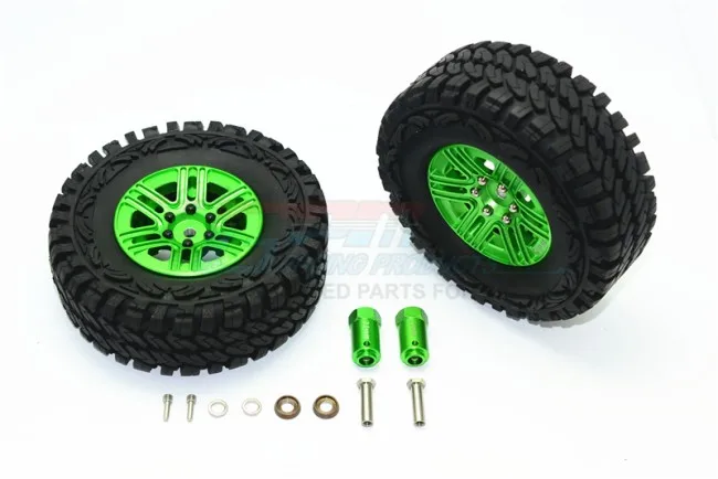 TRX TRX-4 TRX4 82056-4 Алюминиевый сплав 6-полюсные колеса и гусеничная шина + 21 мм