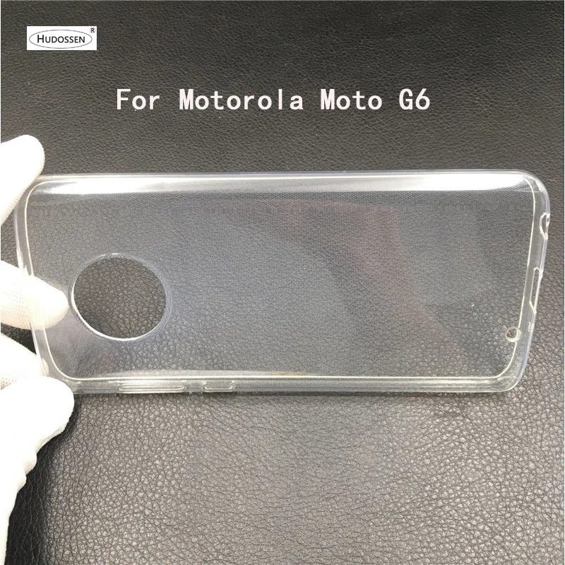 HUDOSSEN для Motorola Moto G6 XT1925 10 силиконовый прозрачный Футляр Мягкий тонкий чехол из