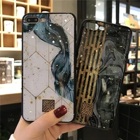 gold foil bling case for iphone 8 7 6 6s plus se soft tpu silicone back cover for iphone 12 mini 11 pro xs max xr x glitter case