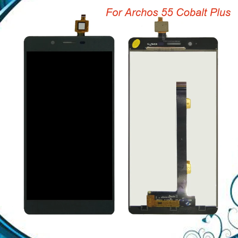 Серый/золотой/розовое золото цвет для Archos 55 Кобальт плюс ЖК дисплей экран с