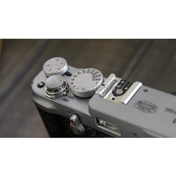 Совершенно новая вогнутая кнопка спуска затвора подходит для Fujifilm Fuji X-E1 X10 X20 X100S