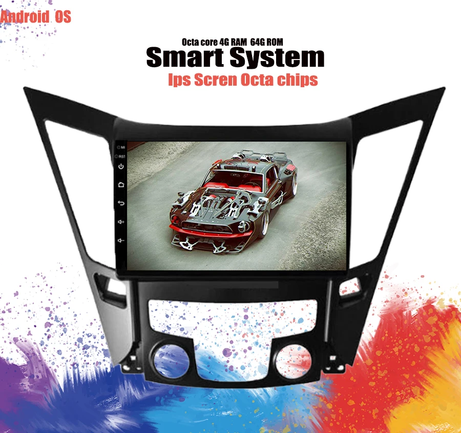 Автомагнитола 2DIN с сенсорным экраном HD DVD Android 10 0 автомобильная система GPS Navi для 11