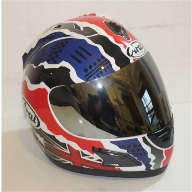 1 Новая мода arai moto rcycle шлем doohan анфас мужские Мото шлем Высокое качество S/M L XL XXL capacete - Цвет: 1
