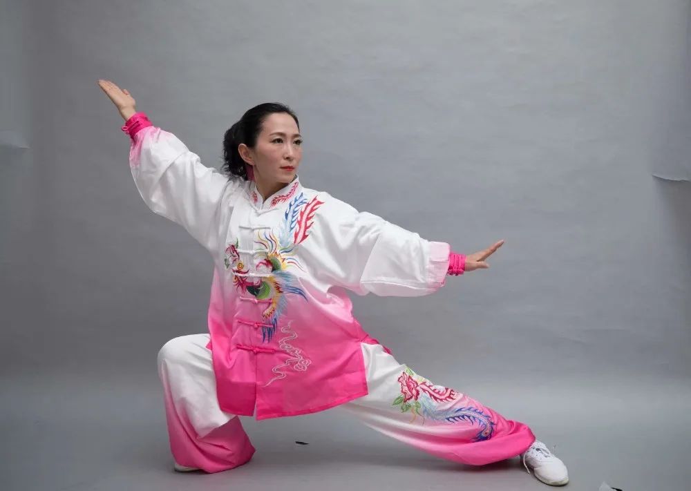 Wushu taichi одежда тайцзи форма боевые искусства соревнования вышитые кунгфу тайчи