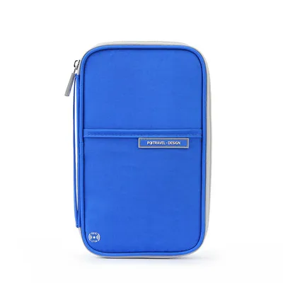 Oxford Navy blue Семейный RFID Держатель для паспорта, дорожный кошелек для мужчин и женщин, Обложка для кредитных карт, Обложка для паспорта, чехол для путешествий, кошелек для документов, Мужской органайзер, сумка для паспорта - Цвет: Oxford Navy blue