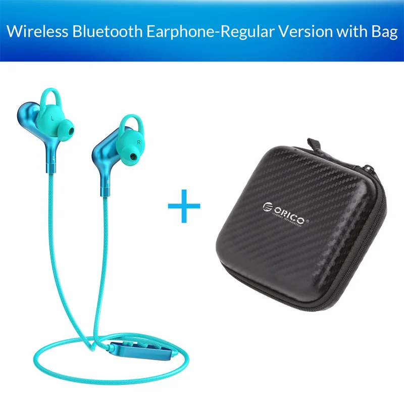 ORICO Магнитный Водонепроницаемый спортивный бас беспроводной Bluetooth наушники Встроенный микрофон с Hifi наушники для iPhone xiaomi смартфон ПК - Цвет: P9 PBS95 bags
