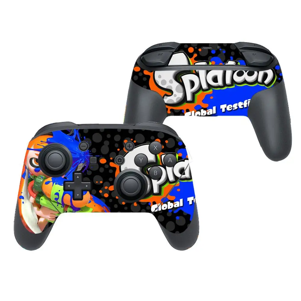 Виниловая наклейка на чехол Splatoon 2 кожу для контроллера Nintendo Switch Pro геймпад